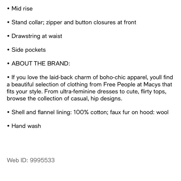 Free People Days To Come Parka - Picture 8 of 8